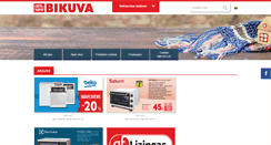 Desktop Screenshot of bikuva.lt